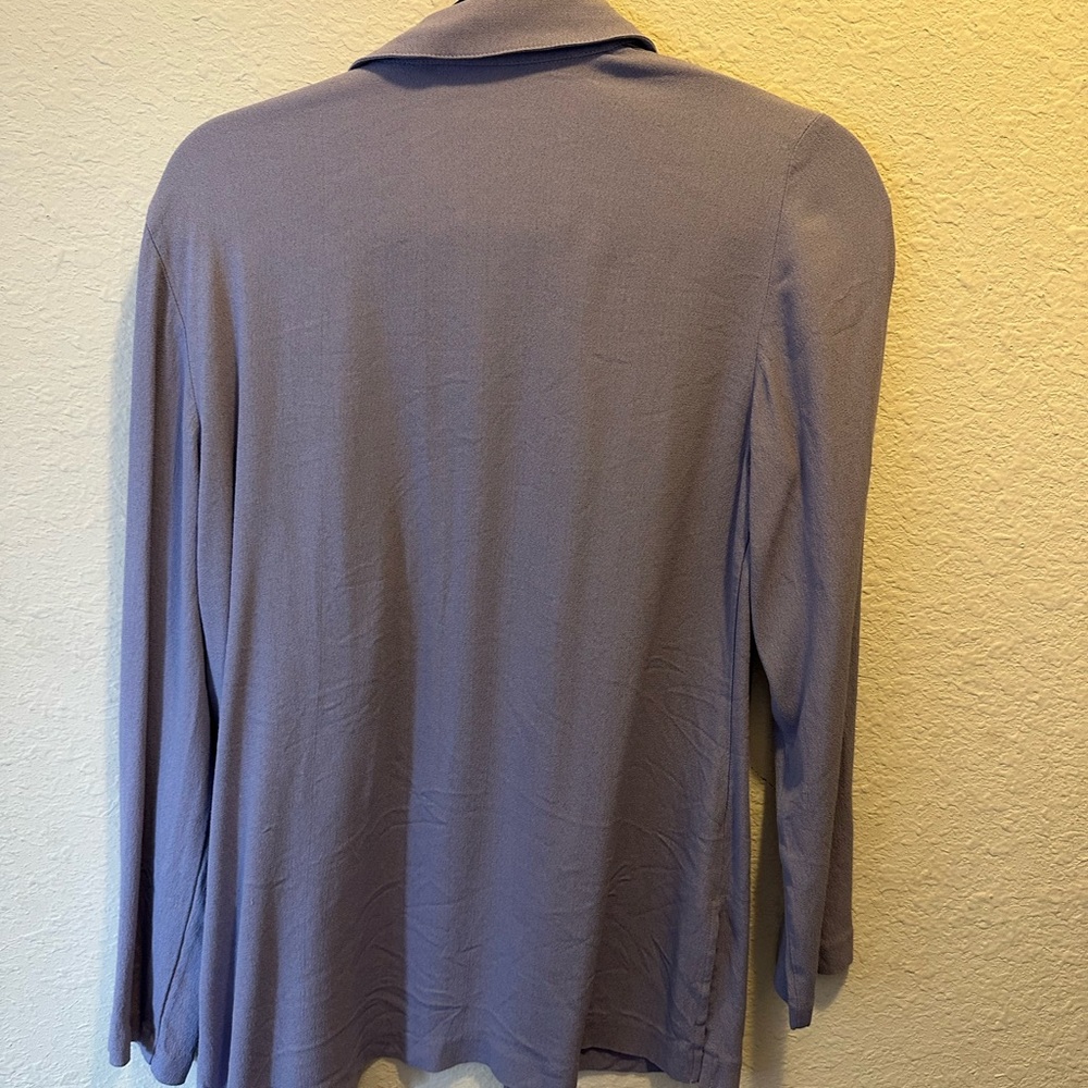 Purple women’s button up shirt/over shirt